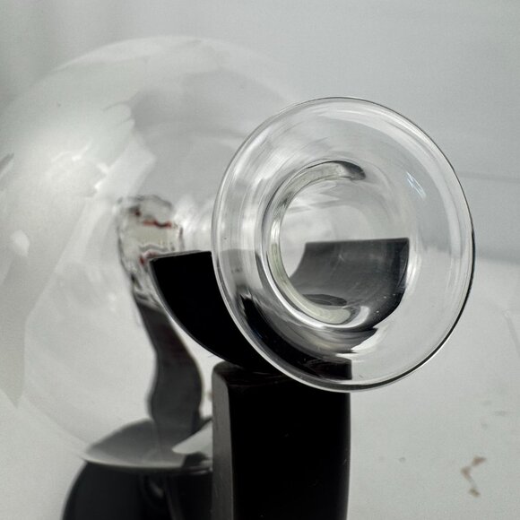 Kempstood Glass Globe Whiskey Decanter 850 ml Hand Blown Inner Galleon Ship READ - Picture 8 of 16